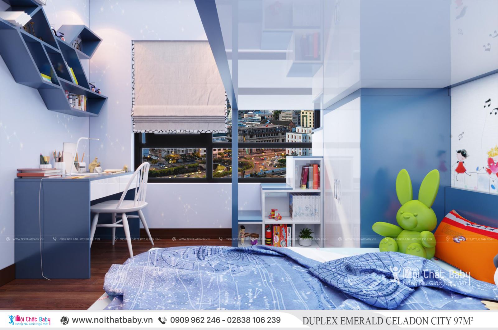 Tổng hợp các mẫu thiết kế nội thất Chung cư Emerald Celadon City